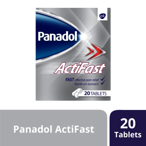 Panadol Actifast 500 Mg 20 Tablets