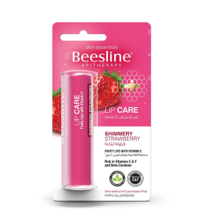 Beesline Lip Care Shimmery Strawberry 4.5Gm