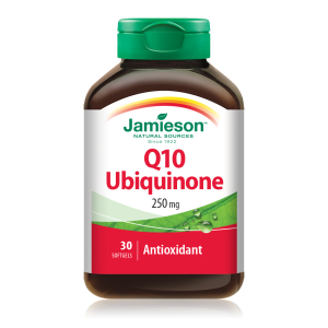 JAMIESON Q10 UBIQUINONE 250 mg 30 Softgel