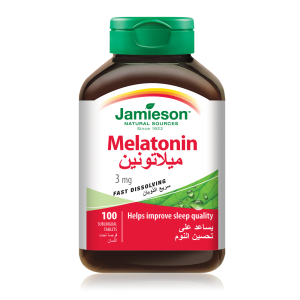JAMIESON MELATONIN 3 MG 100 Tablet